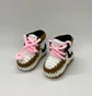 Baby Sneakers AJ1 Travis Scott Mocha (Braun / Weiß)