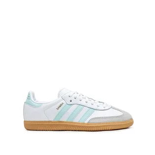 adidas JUNIOR Samba OG (Weiss / Hellblau)