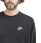 Nike Sportswear Club Men's French Terry Crew (Schwarz)
