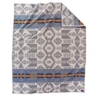 Pendleton Silver Bark Blanket (Grau / Blau) – Pendleton