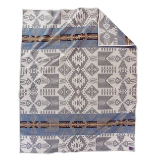 Pendleton Silver Bark Blanket (Grau / Blau) – Pendleton