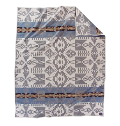 Pendleton Silver Bark Blanket (Grau / Blau) – Pendleton