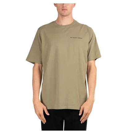 Pop Trading Company Logo T-Shirt (Oliv)