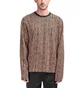 Stüssy Bali Longsleeve Crew (Braun / Schwarz)
