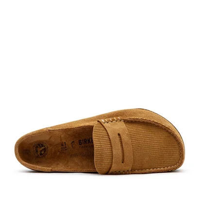 Birkenstock Naples Suede Leather (Braun)