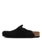 Birkenstock Boston Soft Footbed Suede Leather (Schwarz)