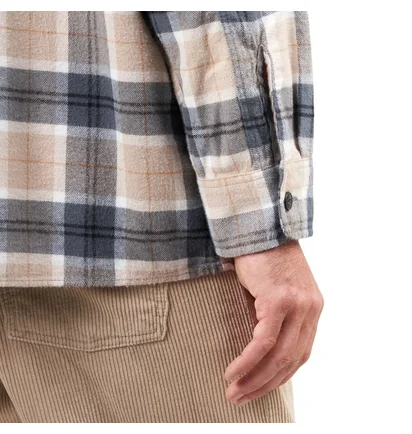 Edwin Big Shirt Longsleeve (Grau / Beige)
