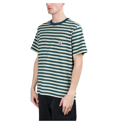 Carhartt WIP S/S Scotty Pocket T-Shirt (Grün / Gelb)