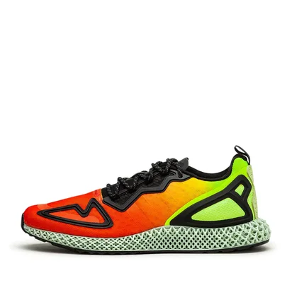 adidas ZX 2K 4D 'Solar Yellow' (Neon Gelb / Rot)