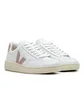 Veja WMNS V-12 Leather (Weiß / Rosa)