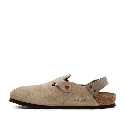 Birkenstock Tokio Suede Leather Narrow (Beige)