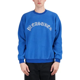 Pleasures Mars Sherpa Crewneck (Blau)