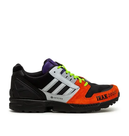 adidas Irak ZX 8000 GTX (Schwarz / Grau / Rot)