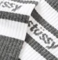 Stüssy Sport Crew Socks (Grau / Weiß)