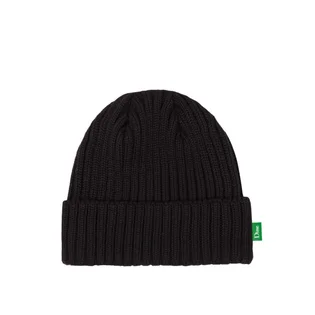 Dime Classic Logo Rib Beanie (Schwarz)