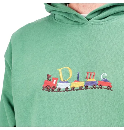 Dime Classic Train Hoodie (Grün)