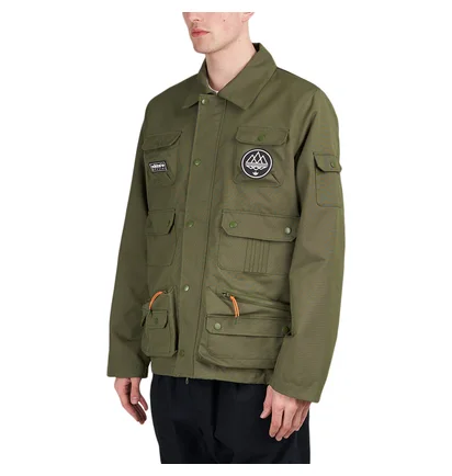 adidas Wardour 2 Feniscowles Jacket (Oliv / Orange)