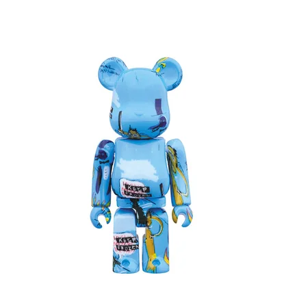 Medicom 100% + 400% Jean-Michel Basquiat #4 Be@rbrick Toy