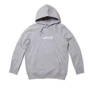 Raised by Wolves Box Logo Hoodie (Grau)