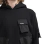 Stüssy WMNS Cargo Fleece Hoodie (Schwarz)