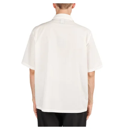 Brain Dead Devil Ears Short Sleeve Button Up Shirt (Multi)