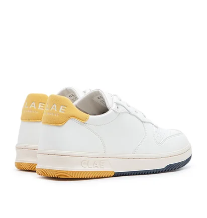 Clae Malone Vegan (Weiß / Gelb)