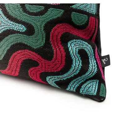 Parra Gem Stone Cushion (Multi)