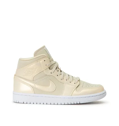 Air Jordan WMNS 1 Mid SE (Beige / Gelb)