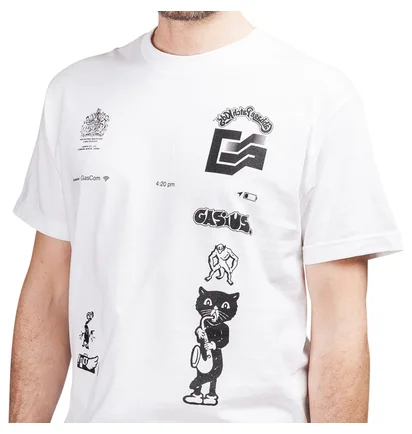 Gasius The Extra Gasius Tee (Weiß)