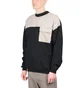 Neighborhood Yoke /C-Crewneck (Schwarz / Cream)