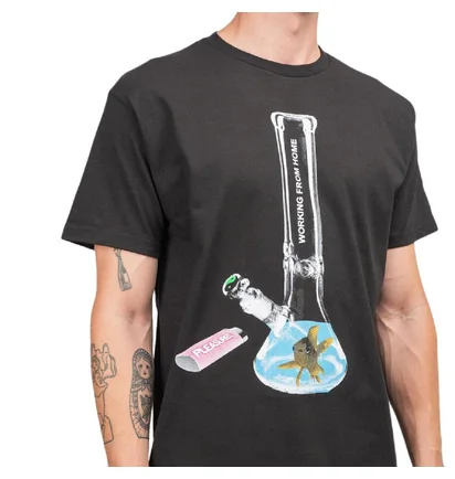 Pleasures Glass T-Shirt (Schwarz)