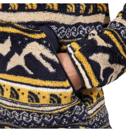 The North Face Printed Campshire Full Zip Jacket (Schwarz / Fairisle)