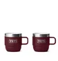 Yeti Rambler Stackable Mugs 6oz (Weinrot)