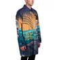 P.A.M. Lines In Time Long Coach Jacket (Multi)