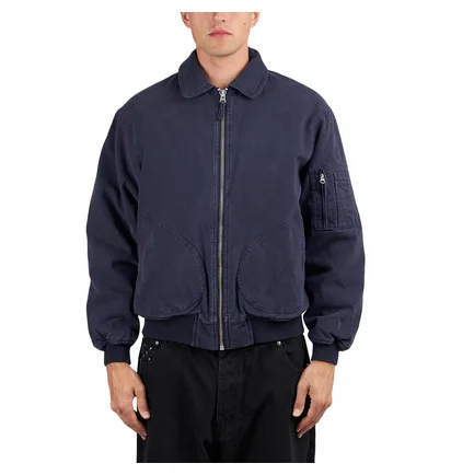 Pop Trading Company Flight Jacket (Navy)