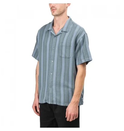 Stüssy Waffle Stripe Shirt (Blau)