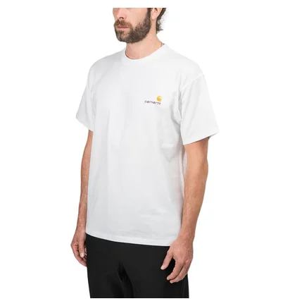 Carhartt WIP American Script T-Shirt (Weiß)