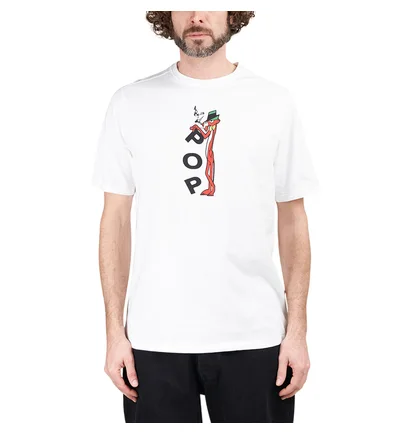 Pop Trading Company Cool Cat T-Shirt (Weiß)