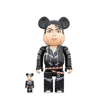Medicom 100% + 400% Michael Jackson Bad Be@rbrick Toy