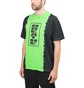 Pleasures Breathe Split Dye T-Shirt (Schwarz / Grün)