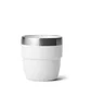Yeti Rambler 4oz Stackable Cups (Weiß / Silber)