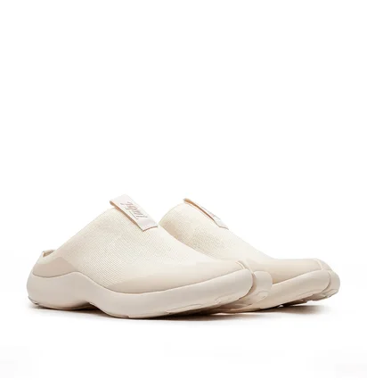 Tabi Footwear Mules (Beige)