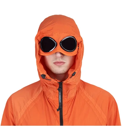 C.P. Company Chrome-R Goggle Jacket (Orange)
