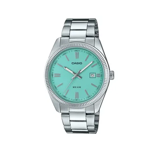 Casio MTP-1302PD-2A2VEF (Silber/Türkis)