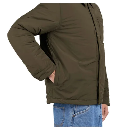 Dime Reversible Insulated Jacket (Oliv / Beige)