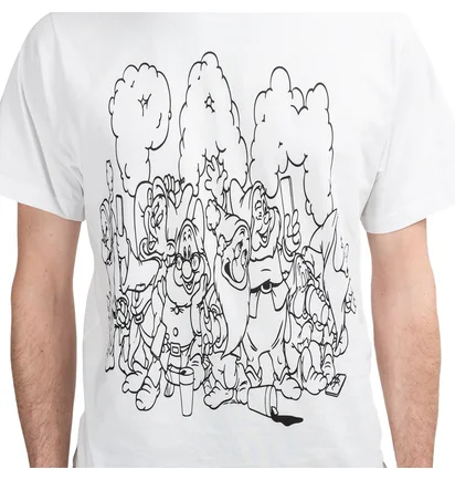 P.A.M. Screen Time SS Tee (Weiß)