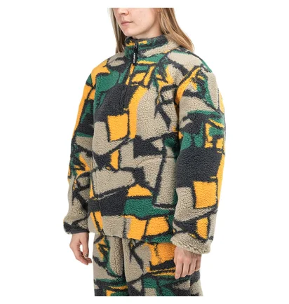 Stüssy WMNS Block Sherpa Pullover (Multi)