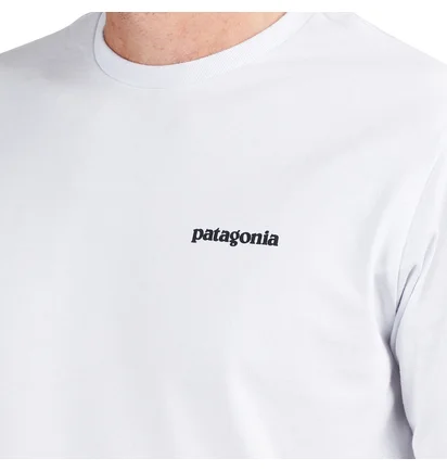 Patagonia P-6 Logo Responsibili-Tee (Weiß)