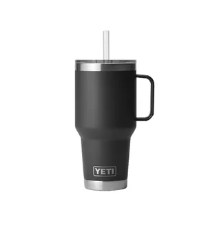 Yeti Rambler 35oz Straw Mug (Schwarz)