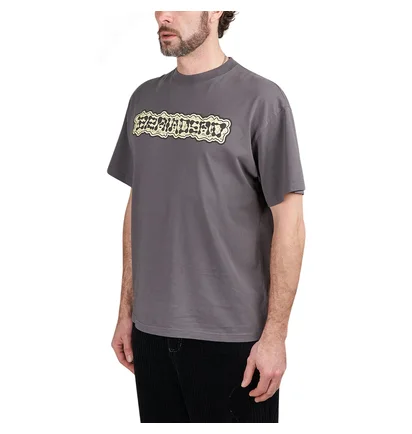 Brain Dead Brain Growth T-Shirt (Grau / Gelb)